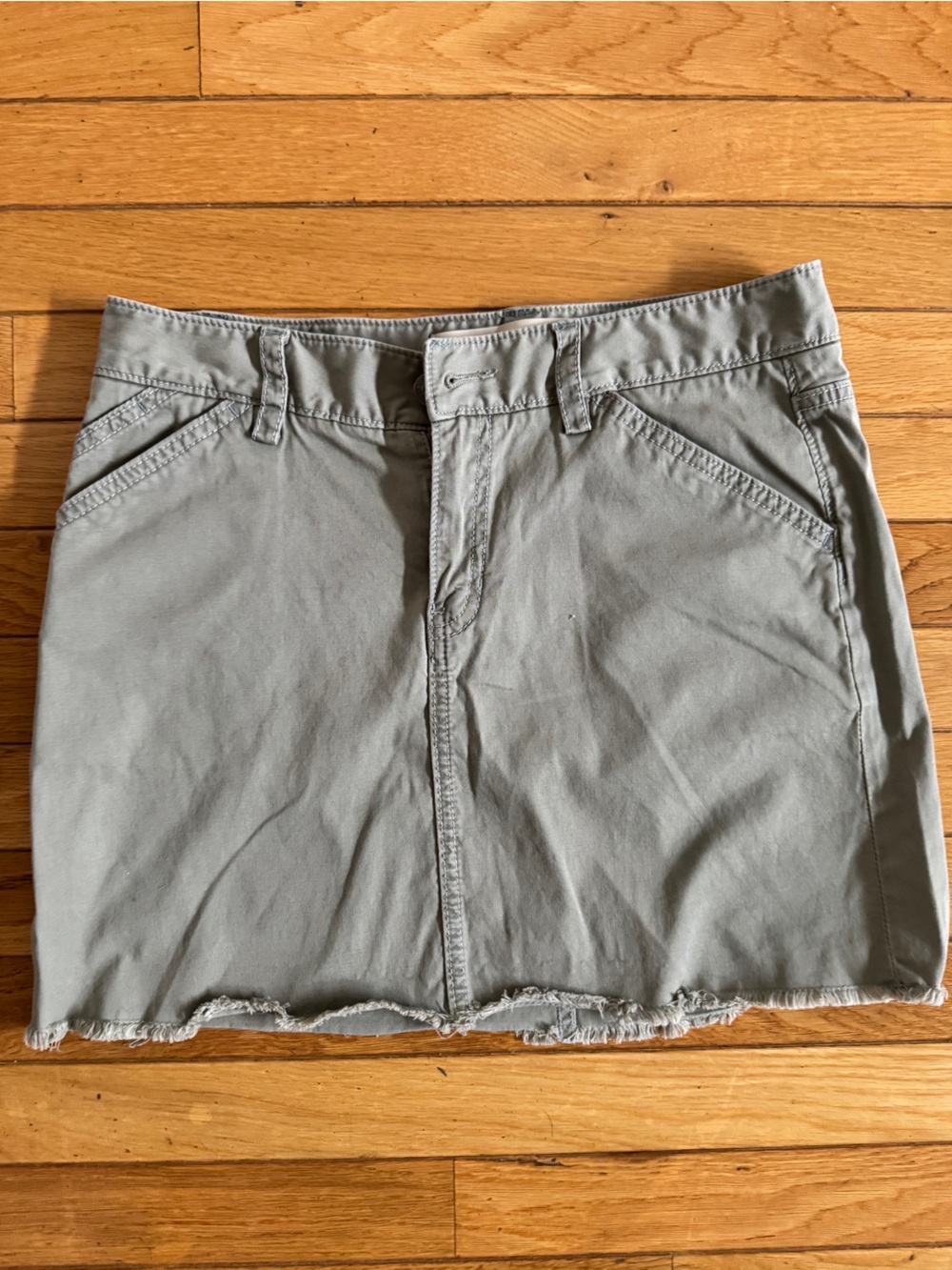 GAP Khaki Green Jeans Skirt